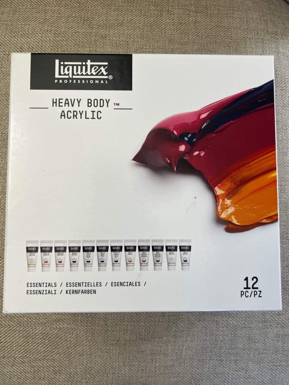 Liquitex Heavy Body Acrylic Classic 12 Set-PRICE FIRM